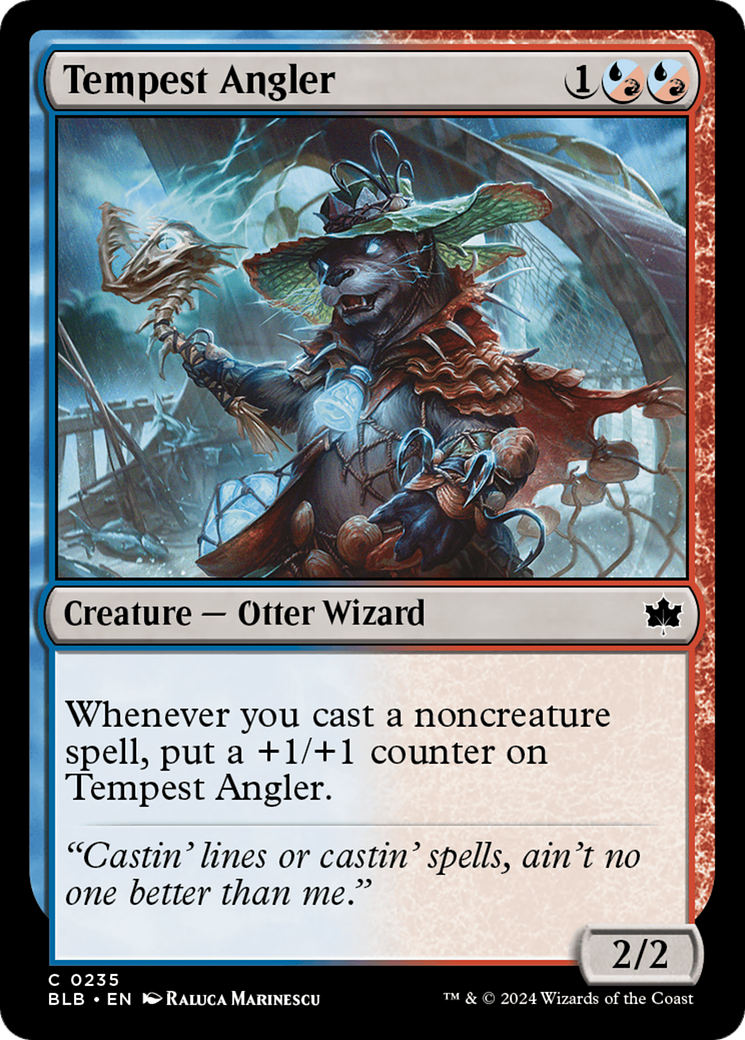 Image of Tempest Angler [Bloomburrow]