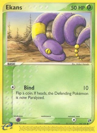 Image of Ekans (64/100) [EX: Sandstorm]