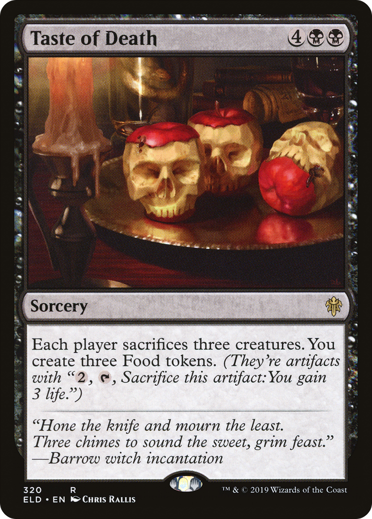 Image of Taste of Death [Throne of Eldraine]