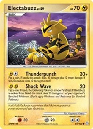Image of Electabuzz (81/130) [Diamond & Pearl: Base Set]