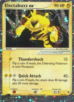 Image of Electabuzz ex (97/109) [EX: Ruby & Sapphire]