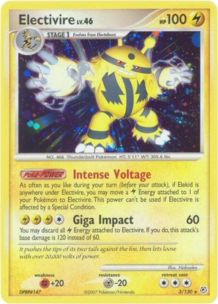 Image of Electivire (3/130) [Diamond & Pearl: Base Set]