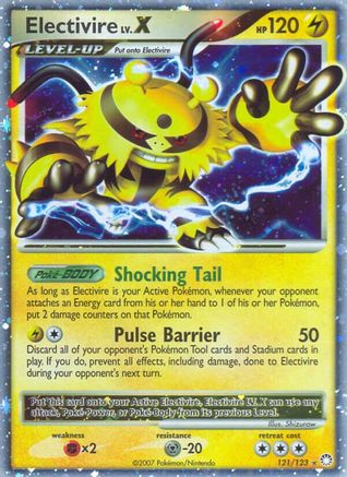 Image of Electivire LV.X (121/123) [Diamond & Pearl: Mysterious Treasures]