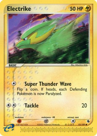 Image of Electrike (53/109) [EX: Ruby & Sapphire]