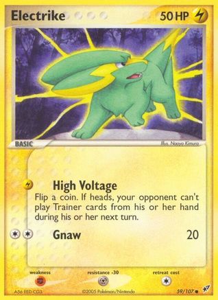 Image of Electrike (59/107) (Stamped) [EX: Deoxys]
