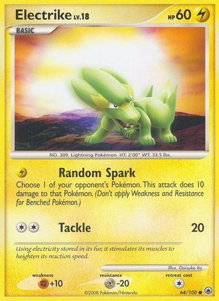 Image of Electrike (64/100) [Diamond & Pearl: Majestic Dawn]