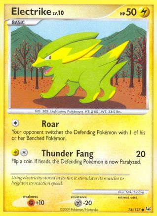 Image of Electrike (74/127) [Platinum: Base Set]