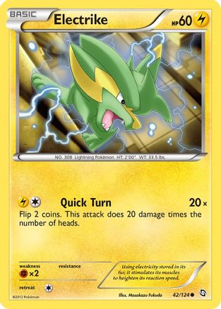 Image of Electrike (42/124) [Black & White: Dragons Exalted]