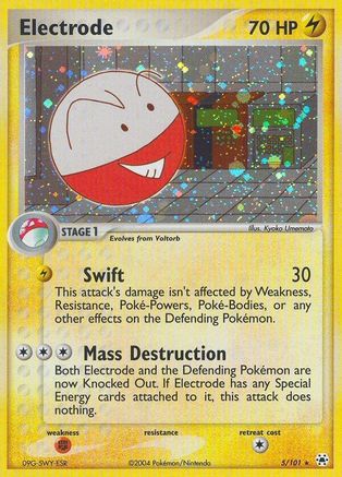 Image of Electrode (5/101) [EX: Hidden Legends]