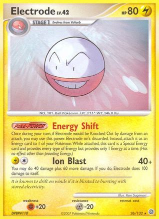 Image of Electrode (26/132) [Diamond & Pearl: Secret Wonders]
