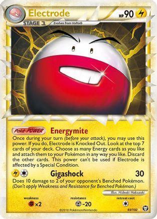 Image of Electrode (93/102) [HeartGold & SoulSilver: Triumphant]