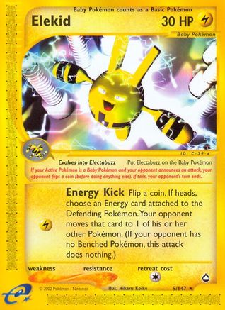 Image of Elekid (9/147) [Aquapolis]