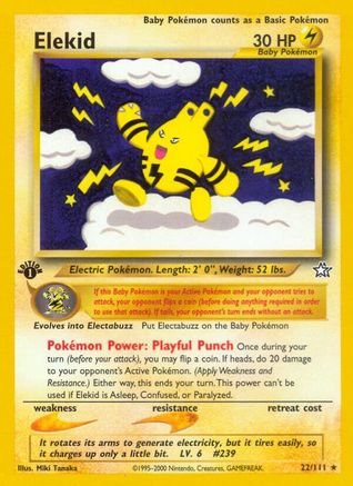 Image of Elekid (22/111) [Neo Genesis 1st Edition]