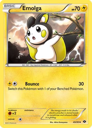 Image of Emolga (49/99) [Black & White: Next Destinies]