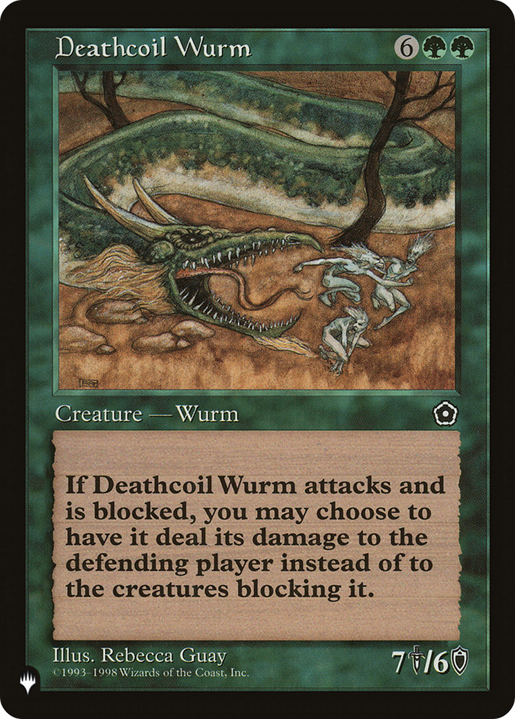 Image of Deathcoil Wurm [The List]