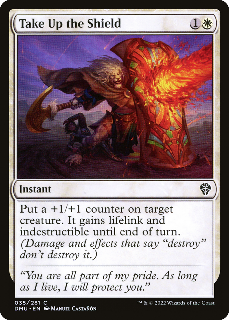 Image of Take Up the Shield [Dominaria United]