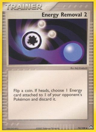 Image of Energy Removal 2 (74/108) (Stamped) [EX: Power Keepers]