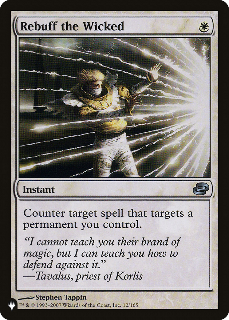 Image of Rebuff the Wicked [The List]