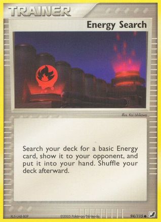 Image of Energy Search (94/115) (Stamped) [EX: Unseen Forces]