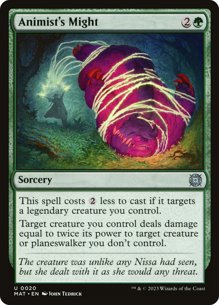 Image of Animist's Might [March of the Machine: The Aftermath]