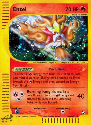 Image of Entei (H8/H32) [Aquapolis]