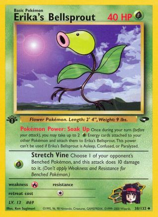 Image of Erika's Bellsprout (38/132) [Gym Challenge 1st Edition]