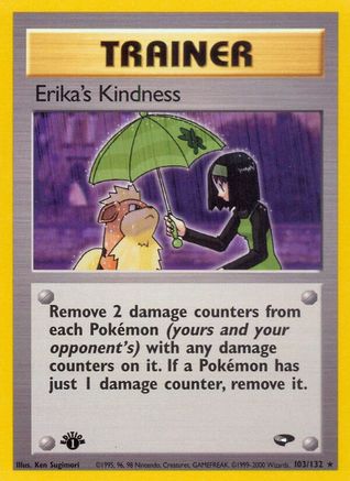 Image of Erika's Kindness (103/132) [Gym Challenge 1st Edition]