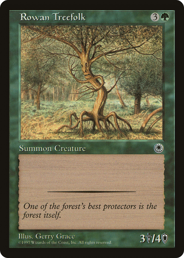 Image of Rowan Treefolk [Portal]