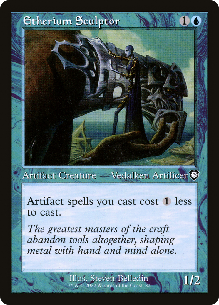 Image of Etherium Sculptor (Retro) [The Brothers' War Commander]
