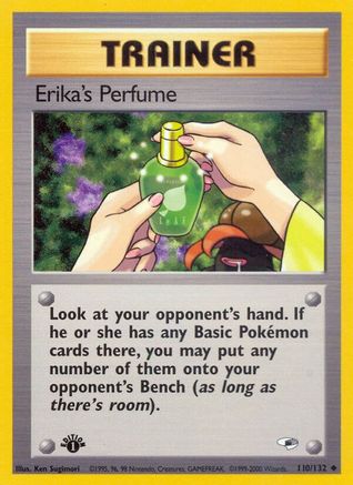 Image of Erika's Perfume (110/132) [Gym Heroes 1st Edition]