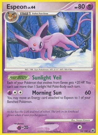 Image of Espeon (18/100) [Diamond & Pearl: Majestic Dawn]