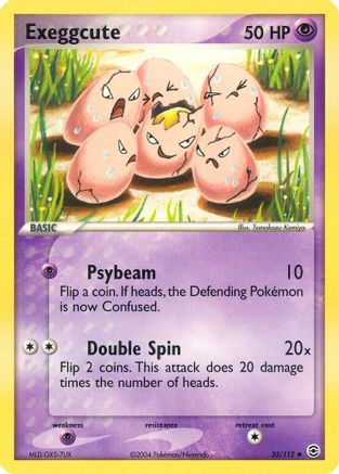Image of Exeggcute (33/112) [EX: FireRed & LeafGreen]