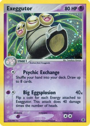 Image of Exeggutor (5/112) [EX: FireRed & LeafGreen]