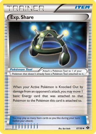 Image of Exp. Share (87/99) [Black & White: Next Destinies]
