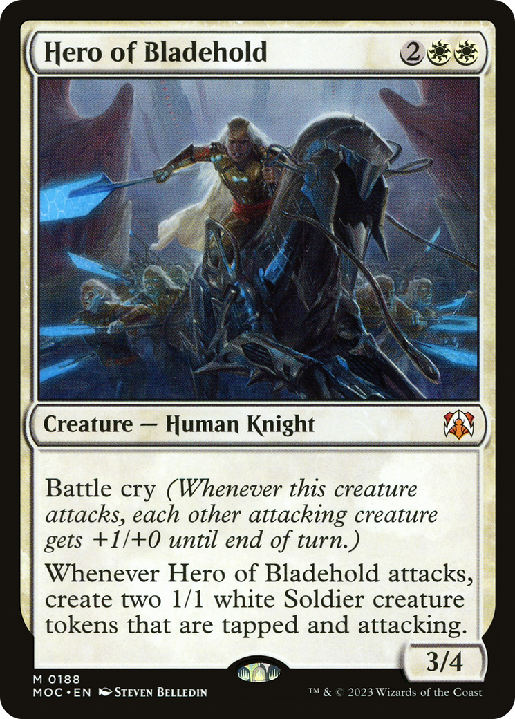 Image of Hero of Bladehold [March of the Machine Commander]