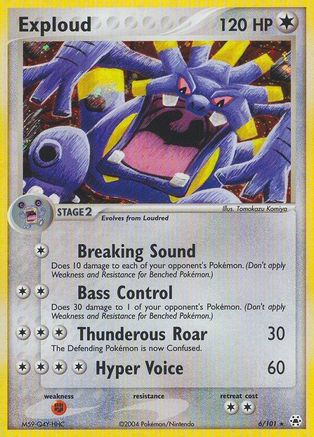Image of Exploud (6/101) [EX: Hidden Legends]