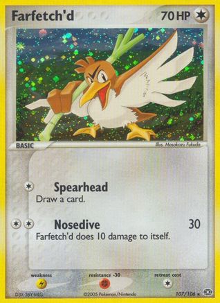 Image of Farfetch'd (107/106) [EX: Emerald]