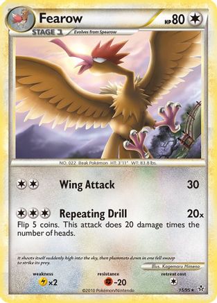 Image of Fearow (15/95) [HeartGold & SoulSilver: Unleashed]