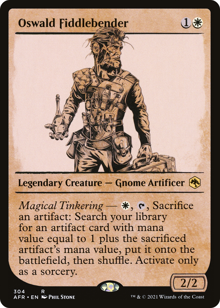 Image of Oswald Fiddlebender (Showcase) [Dungeons & Dragons: Adventures in the Forgotten Realms]