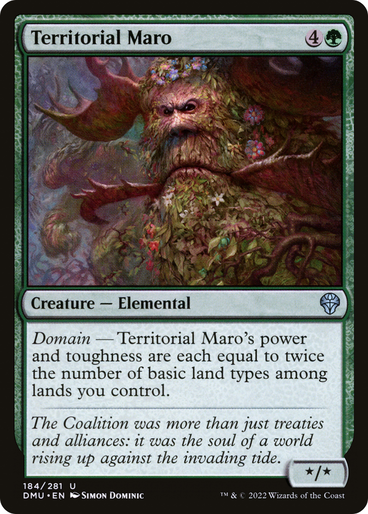 Image of Territorial Maro [Dominaria United]