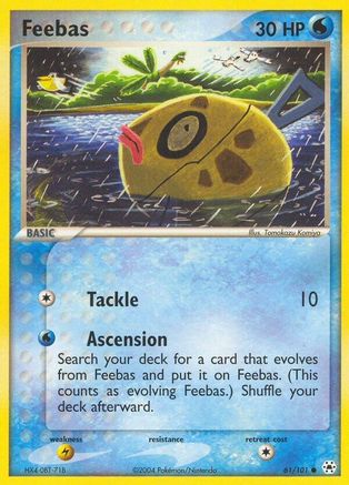 Image of Feebas (61/101) [EX: Hidden Legends]