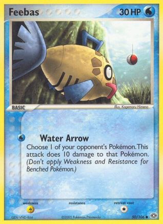 Image of Feebas (50/106) (Stamped) [EX: Emerald]