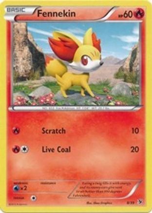 Image of Fennekin (8/39) [XY: Kalos Starter Set]