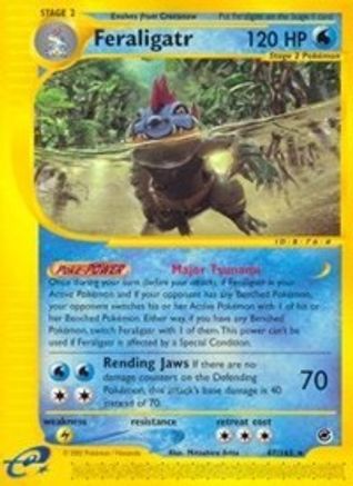 Image of Feraligatr (47/165) [Expedition: Base Set]
