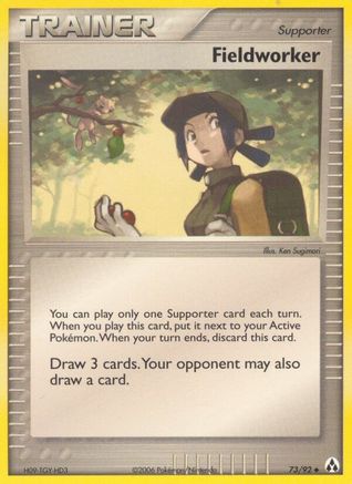Image of Fieldworker (73/92) (Stamped) [EX: Legend Maker]