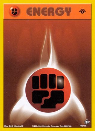 Image of Fighting Energy (106/111) [Neo Genesis 1st Edition]