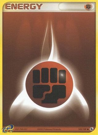 Image of Fighting Energy (105/109) [EX: Ruby & Sapphire]