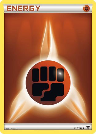 Image of Fighting Energy (137/146) [XY: Base Set]