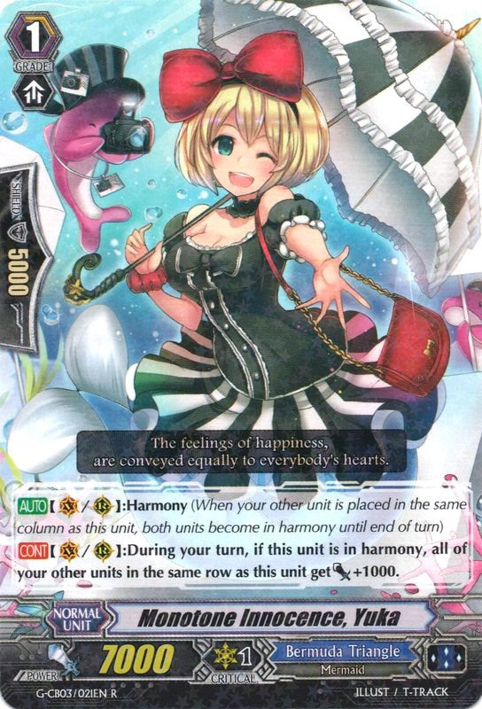 Image of Monotone Innocence, Yuka (G-CB03/021EN) [Blessing of Divas]