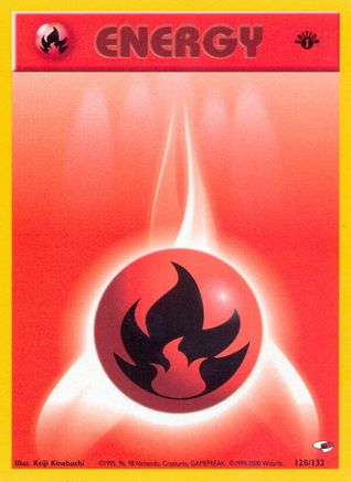 Image of Fire Energy (128/132) [Gym Heroes 1st Edition]